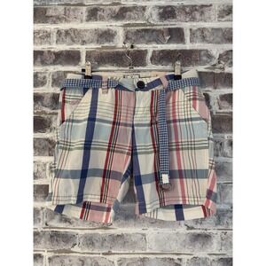Y2K American Eagle Outfitters Plaid Bermuda Shorts Size 2 New With Tags Women's